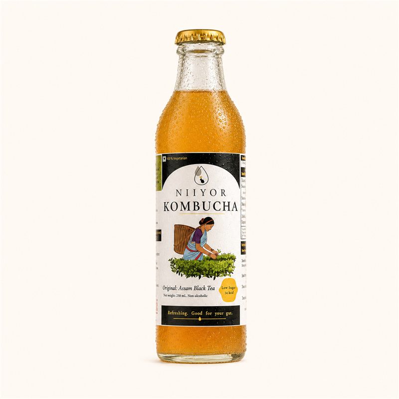 Original Assam Black Tea Kombucha