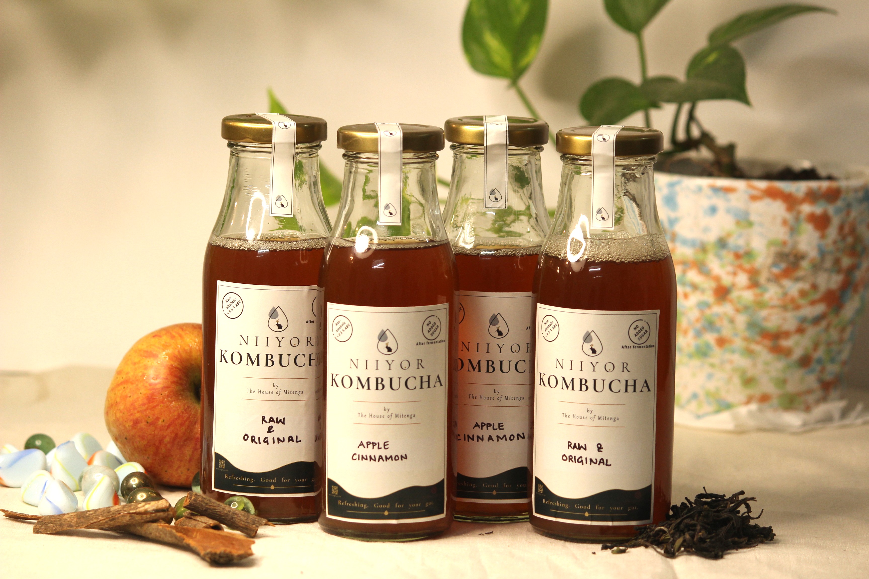4-pack Niiyor Kombucha
